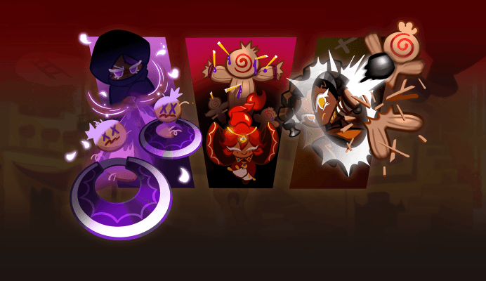 Lilac Cookie, Scorpion Cookie, and Peppercorn Cookie training.