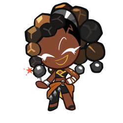 Peppercorn Cookie smile cutscene sprite.