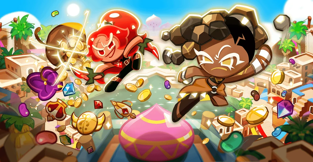 Peppercorn Cookie's debut update in splash screen.